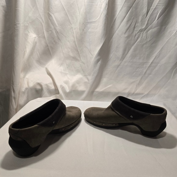 Merrell Drizzle Clogs Slip On Suede Comfort Shoes Womens Size 10 - Picture 6 of 8